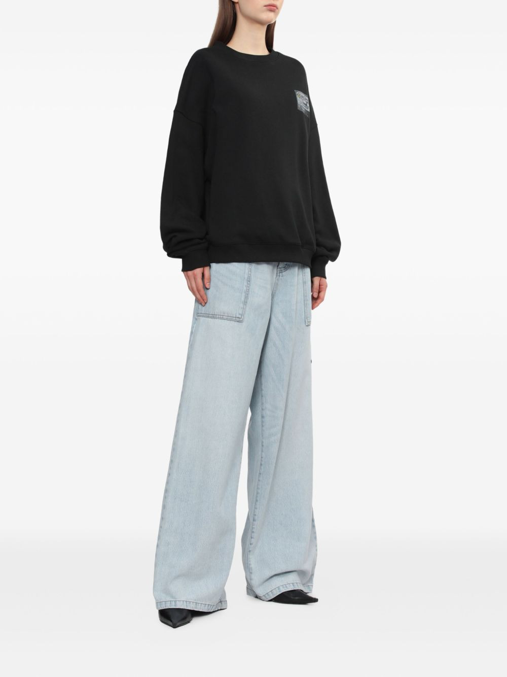 graphic-print sweatshirt - 2