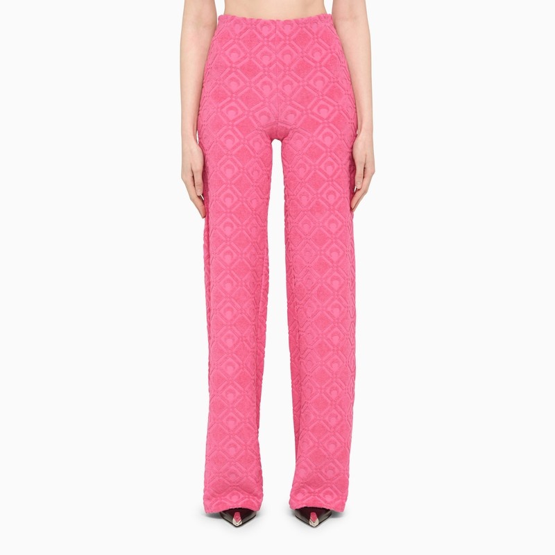 Fuchsia sponge trousers - 1