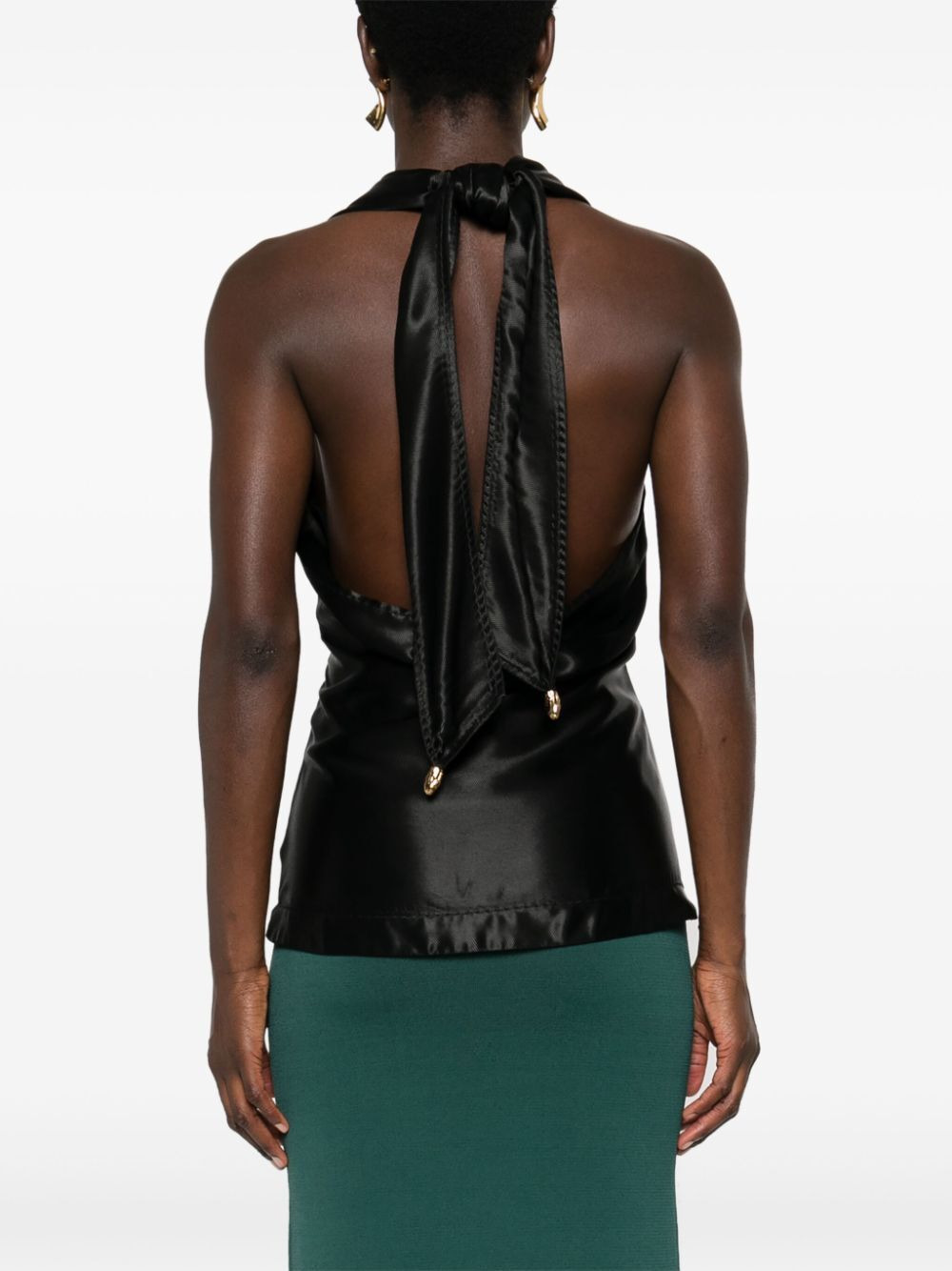 Bottega Veneta Women Top Drappeggiato In Viscosa Fluida - 5