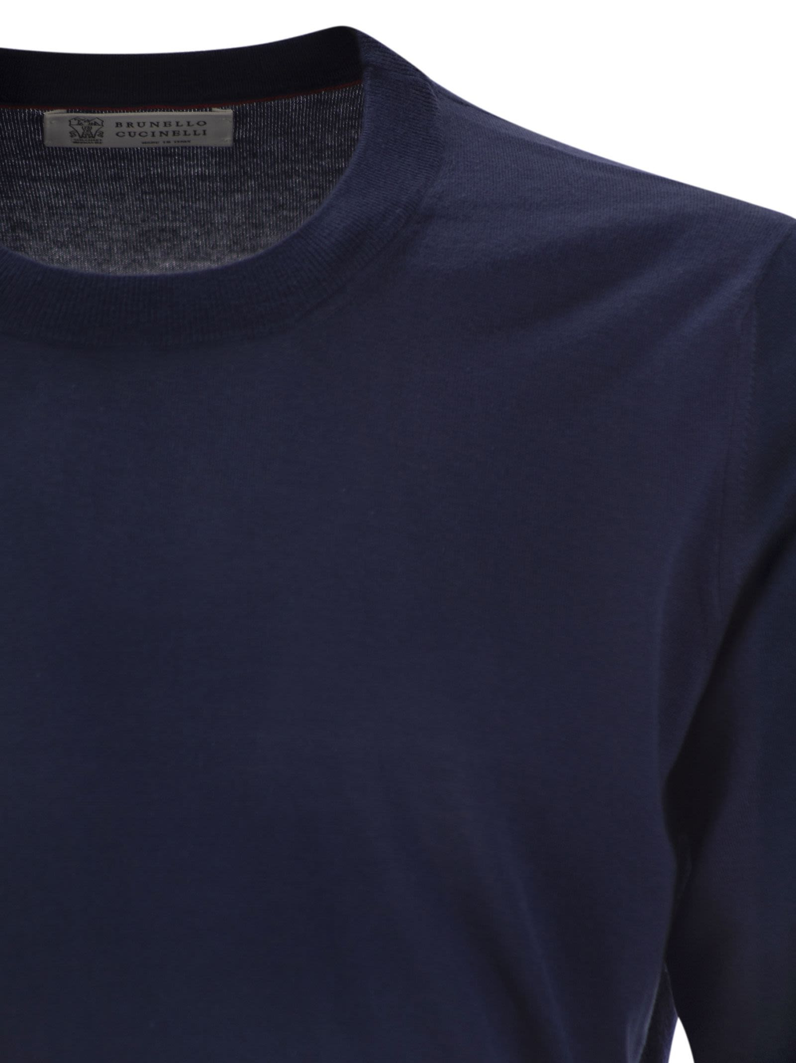 Brunello Cucinelli Men Maglia G/C Galassia/Grigio Scuro - 4