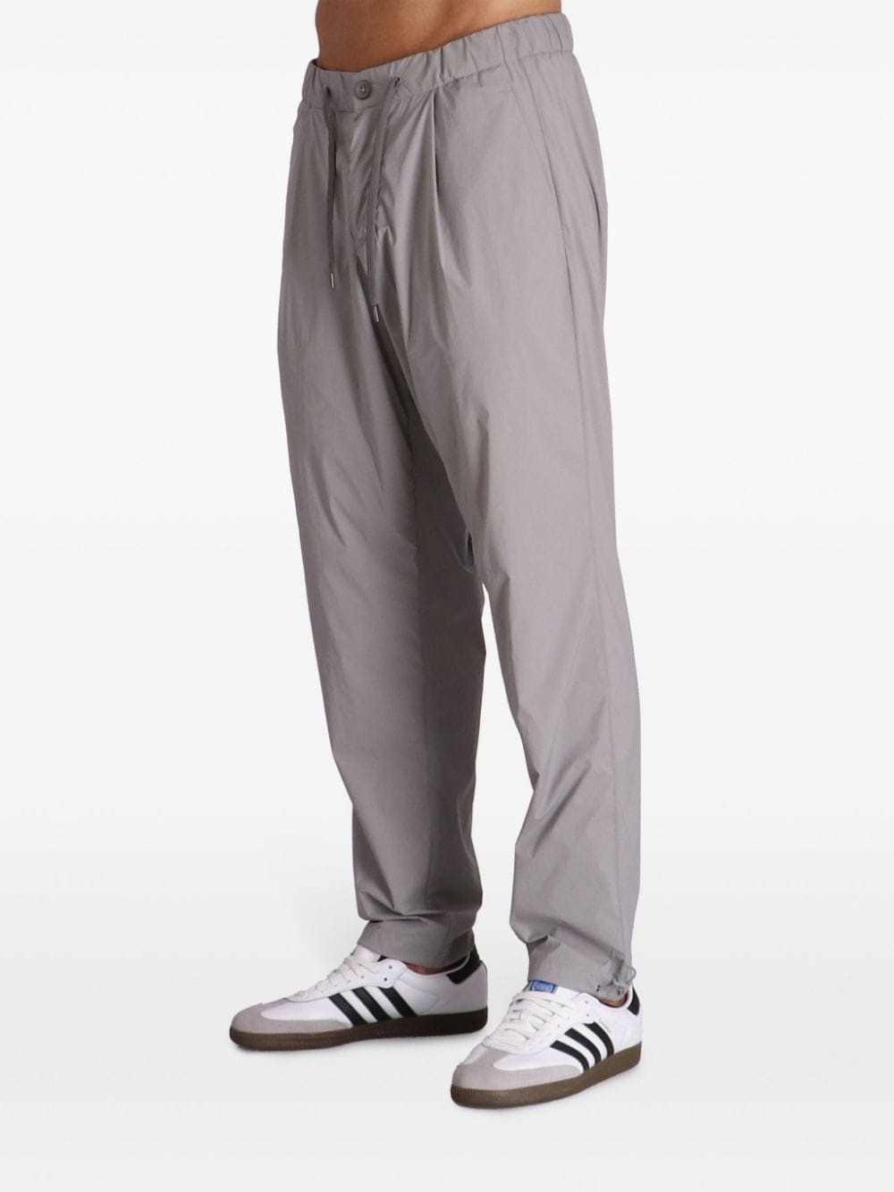 drawstring loose-fit trousers - 3