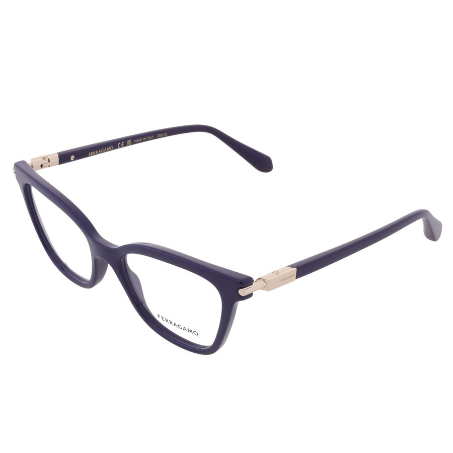 Ferragamo Demo Cat Eye Ladies Eyeglasses SF2991 414 51 - 3