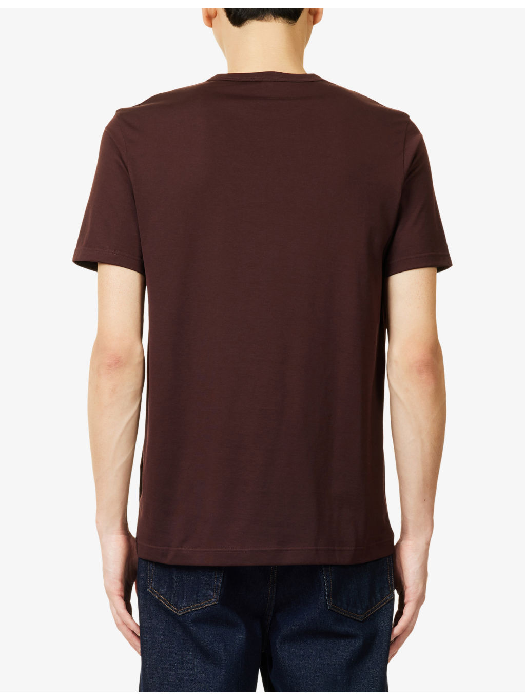 Short-Sleeve Classic Cotton-Jersey T-Shirt - 4