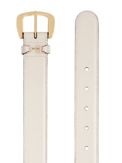 GUCCI crystal Horsebit belt outlook