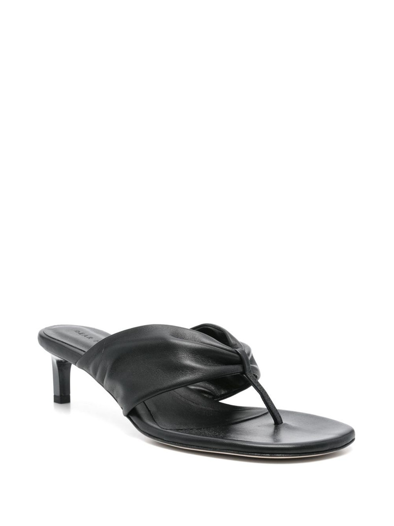 DEAR FRANCES 45mm leather mules outlook