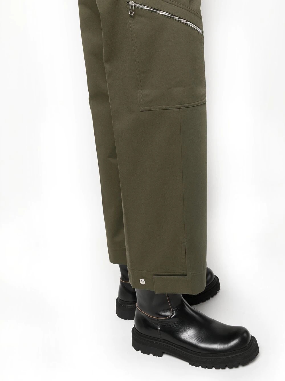 straight-leg tailored trousers - 5