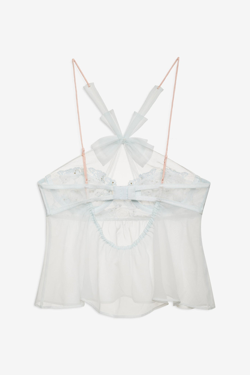 For Love & Lemons Winter Roses Top outlook