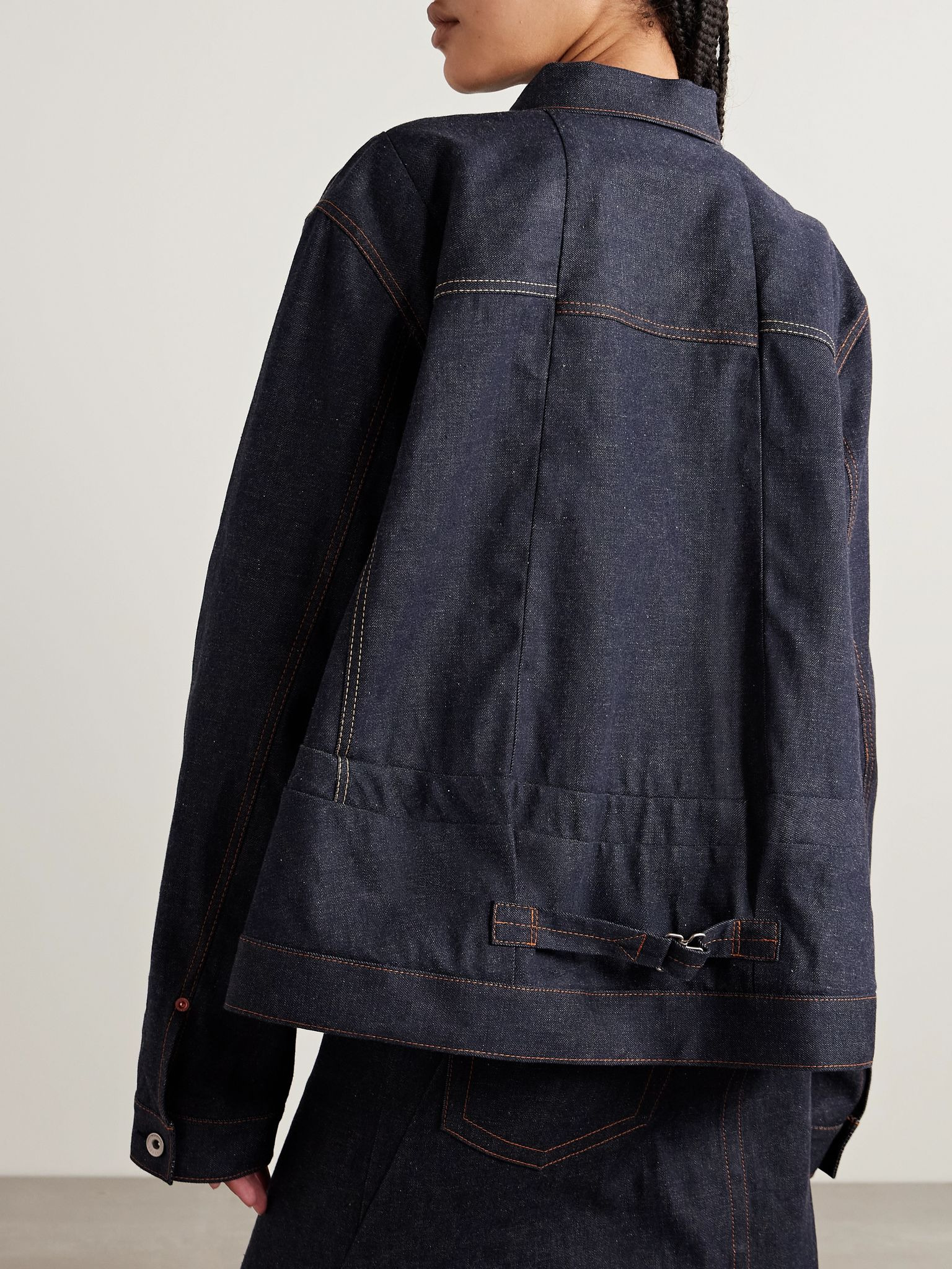 Denim jacket Dark denim - 4