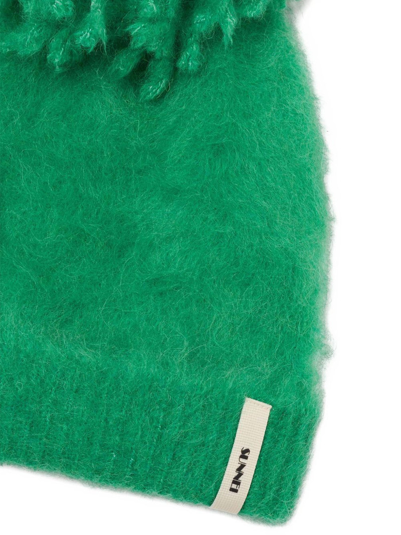 SUNNEI knit bobble beanie outlook