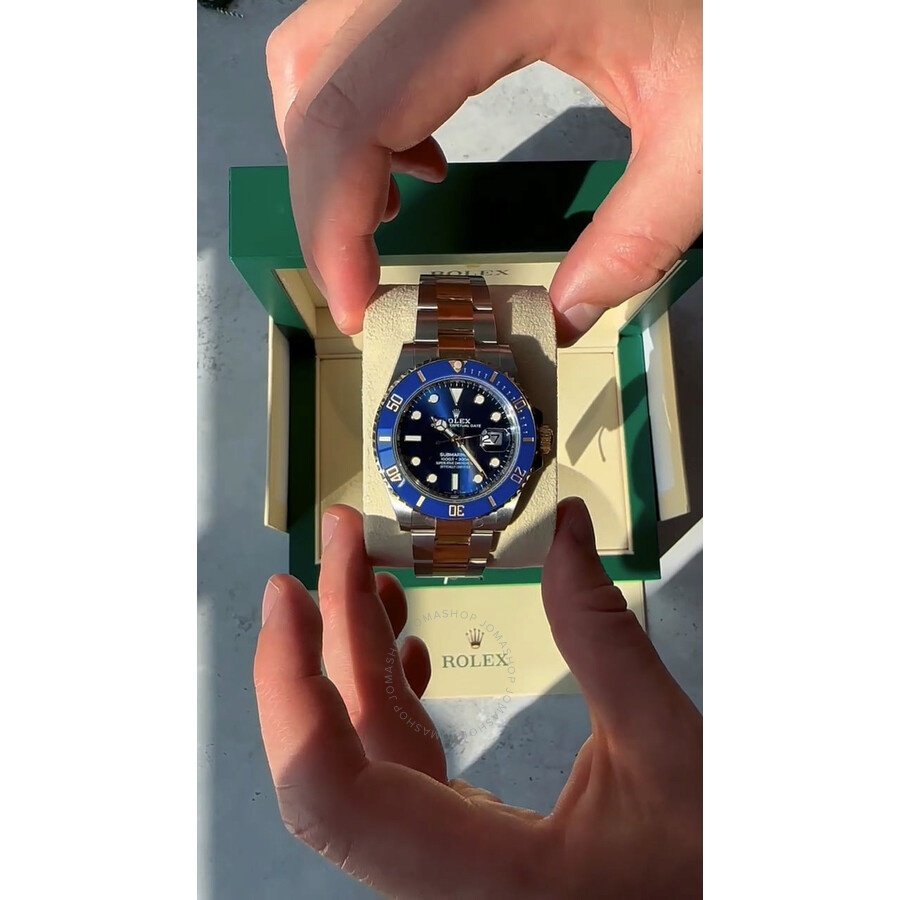 Rolex Submariner Automatic Chronometer Blue Dial Men's Watch 126613LB - 7