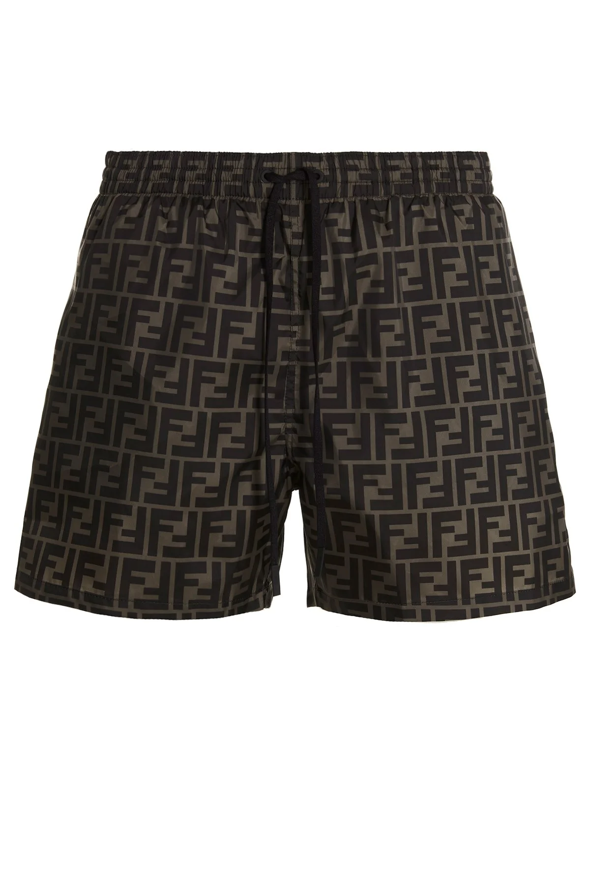 All-over logo beach shorts - 1