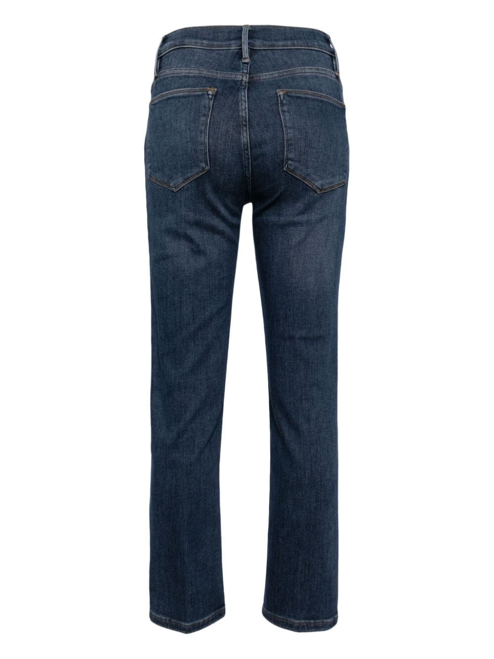 mid-rise cropped jeans - 2