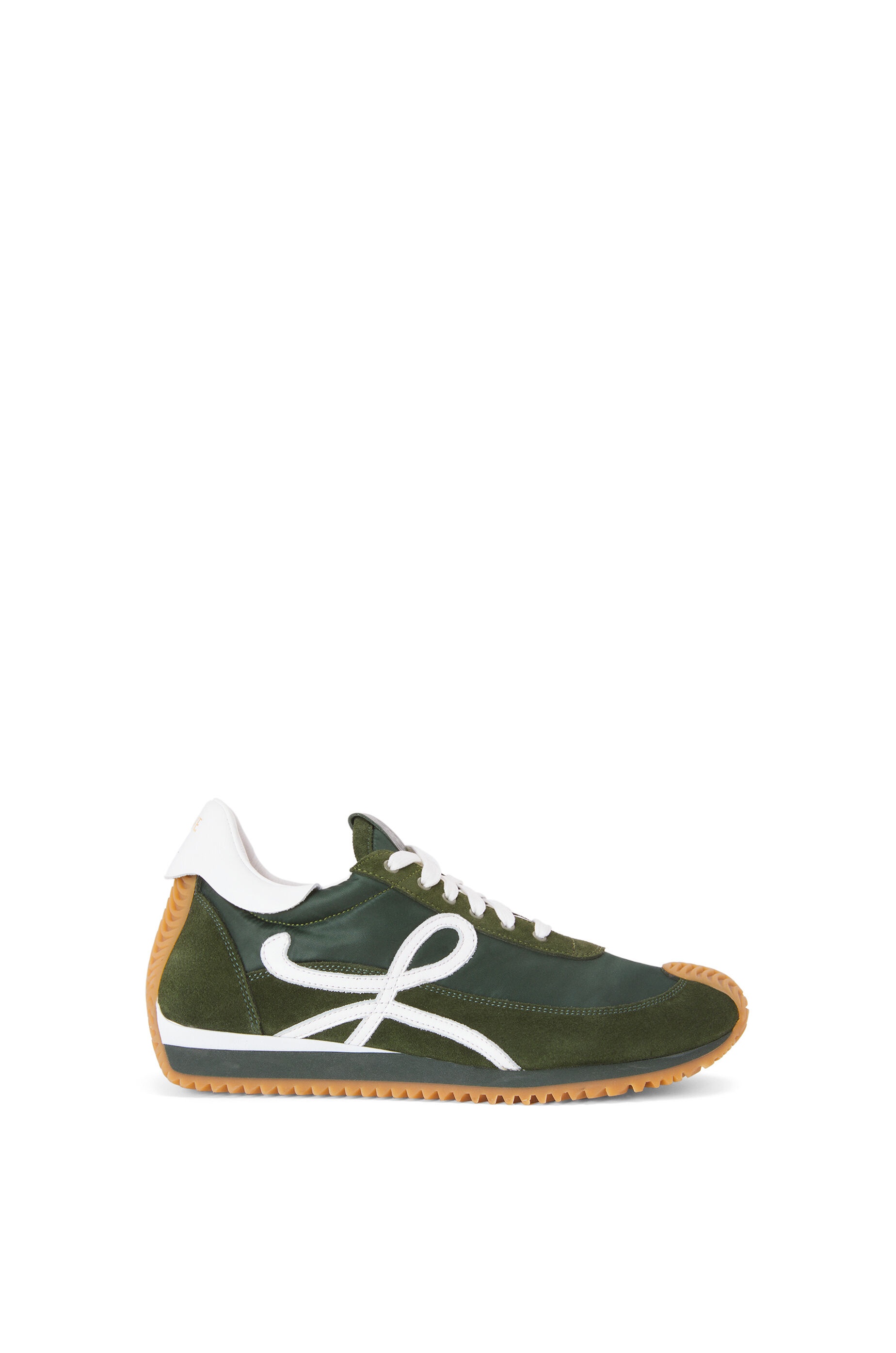 Flow runner in suede and nylon - 1