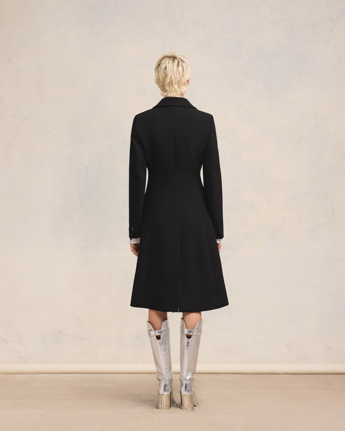 ADJUSTED THREE BUTTONS COAT - 5