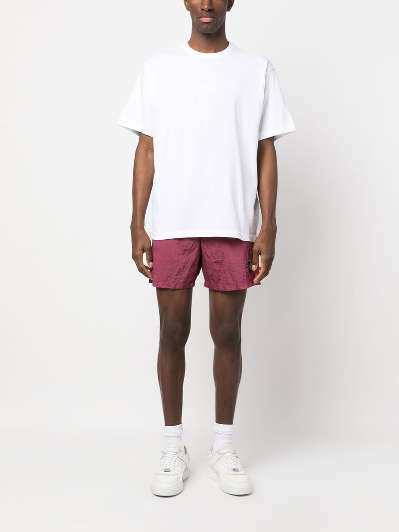 Stone Island Compass-patch track shorts outlook