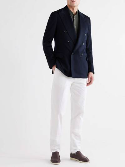 Loro Piana Double-Breasted Cashmere Blazer outlook