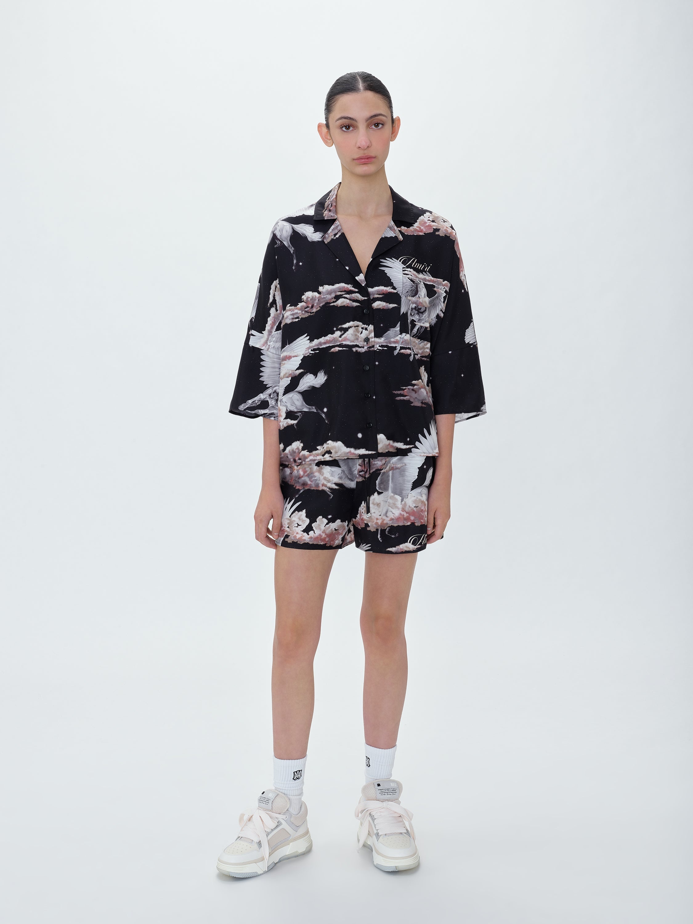 ALL OVER PEGASUS BOWLING SHIRT - 3