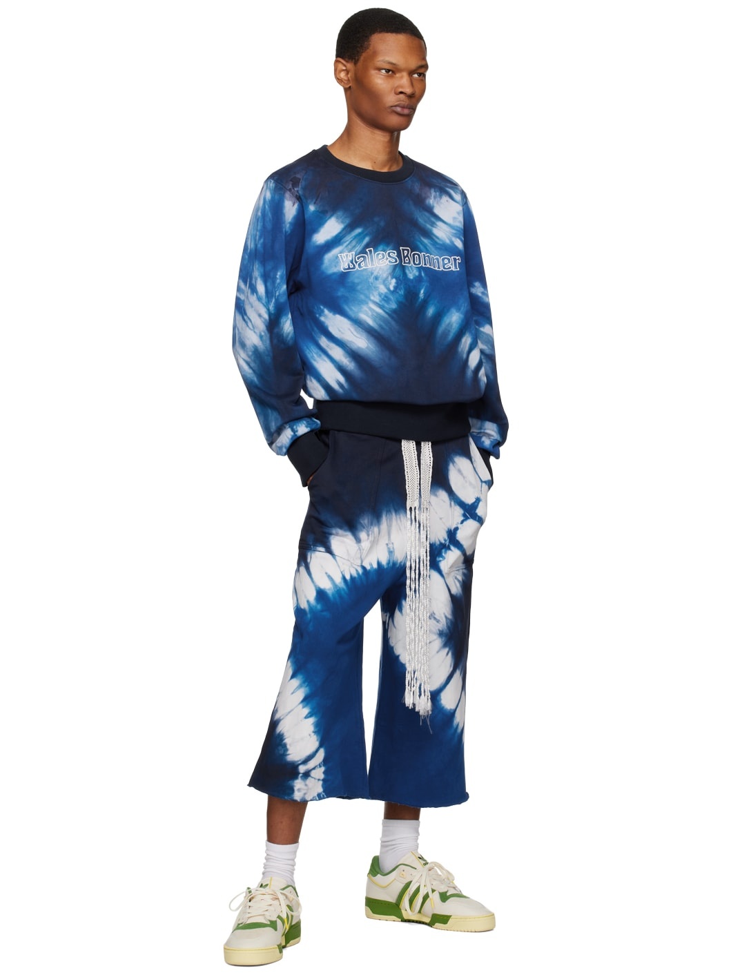 Blue Tie-Dye Sweatshirt - 4
