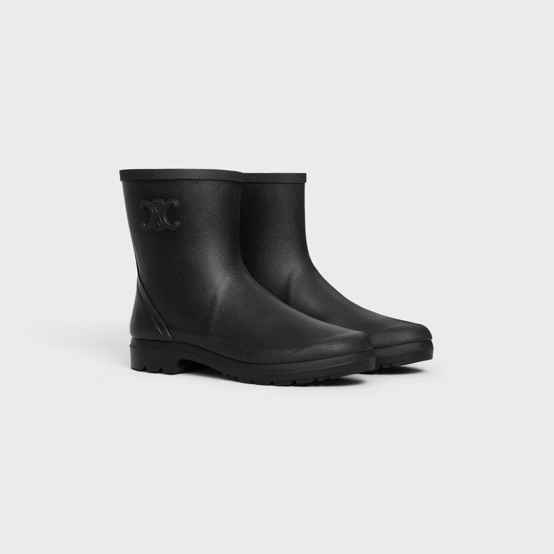 MID CELINE RAIN BOOTS in Natural Rubber 2