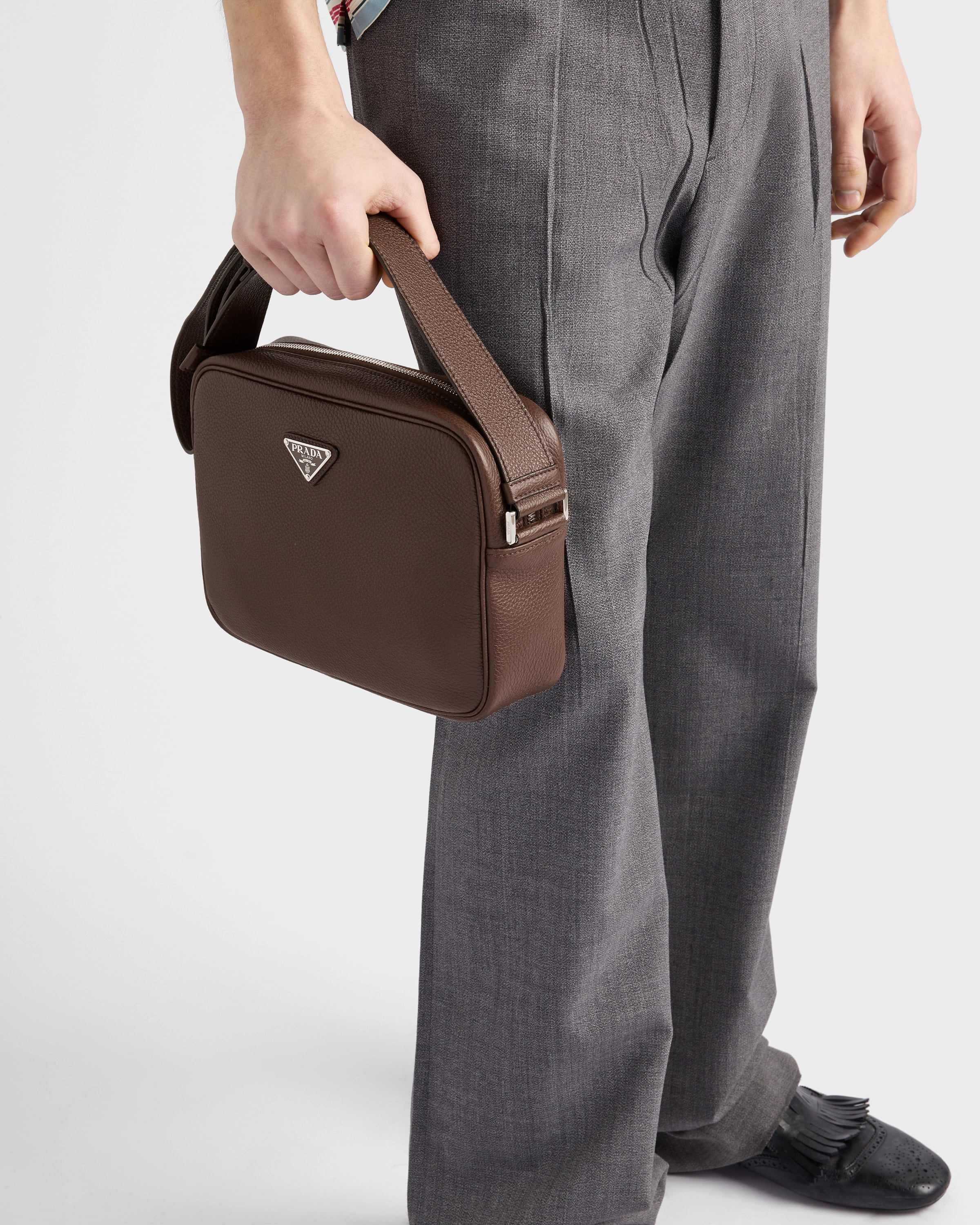 Leather shoulder bag - 7