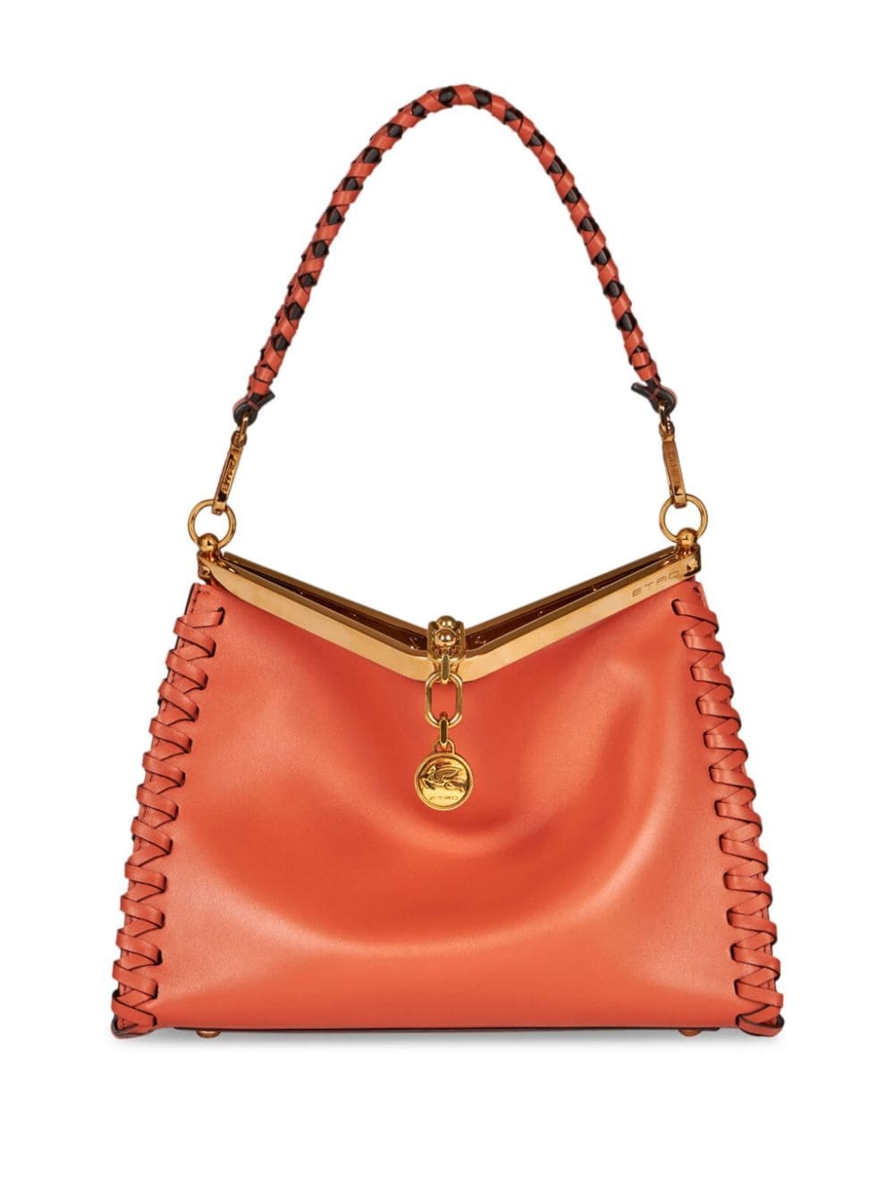 medium Vela leather shoulder bag - 4