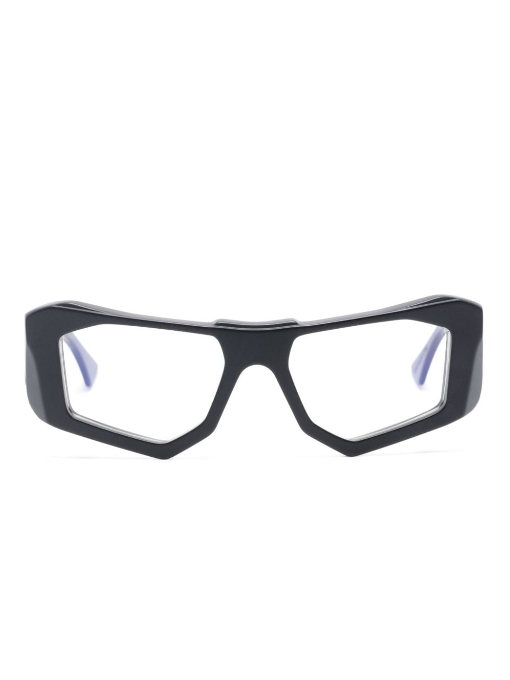 F6 rectangle-frame glasses - 1