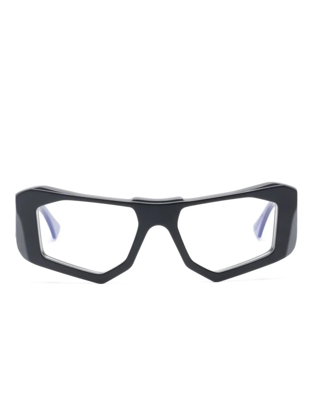 F6 rectangle-frame glasses - 1