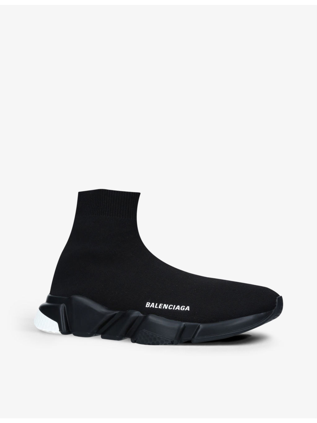 Men's Speed slip-on knitted mid-top trainers - 3