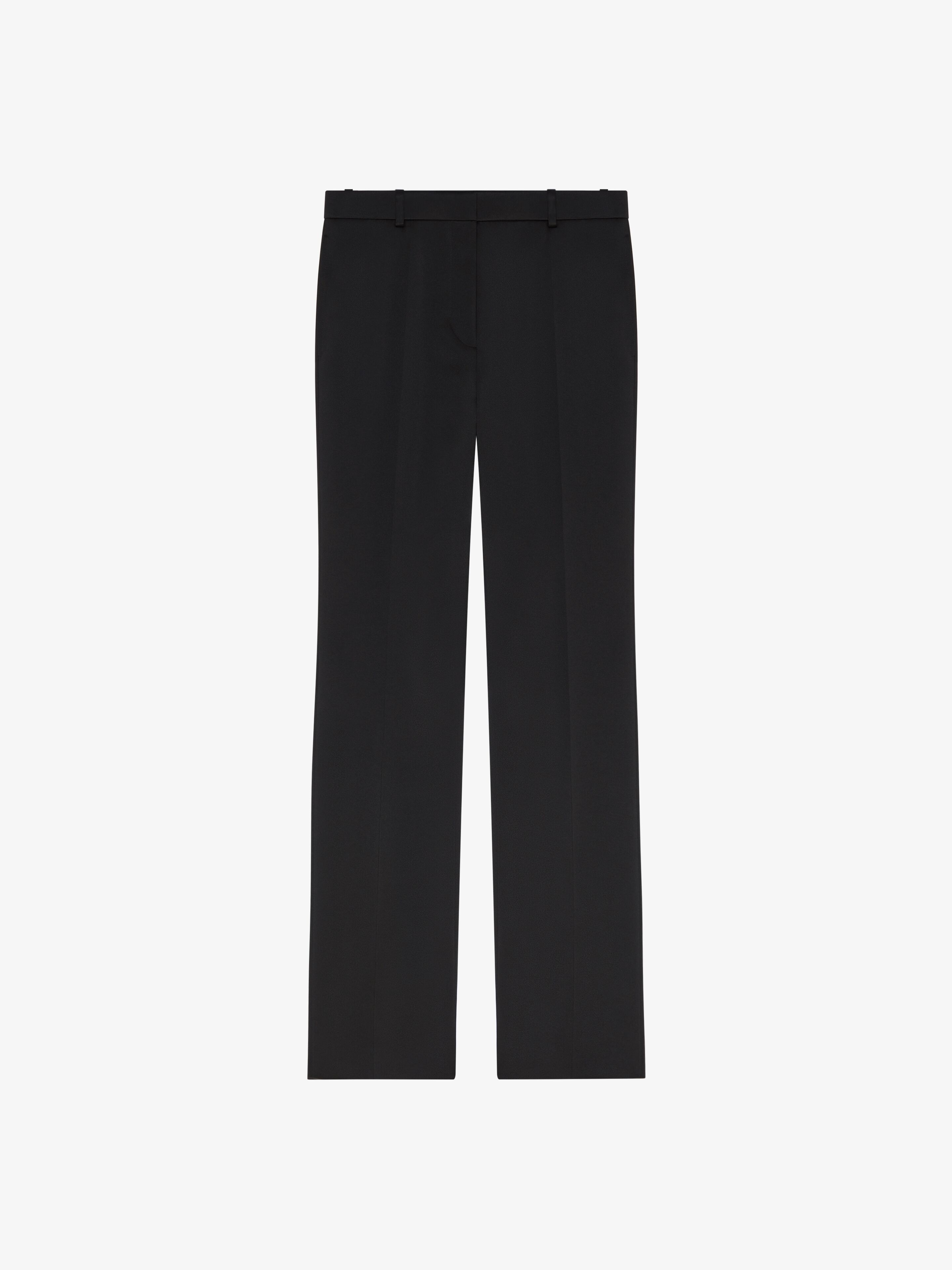 TAILORED PANTS IN SATIN - 1