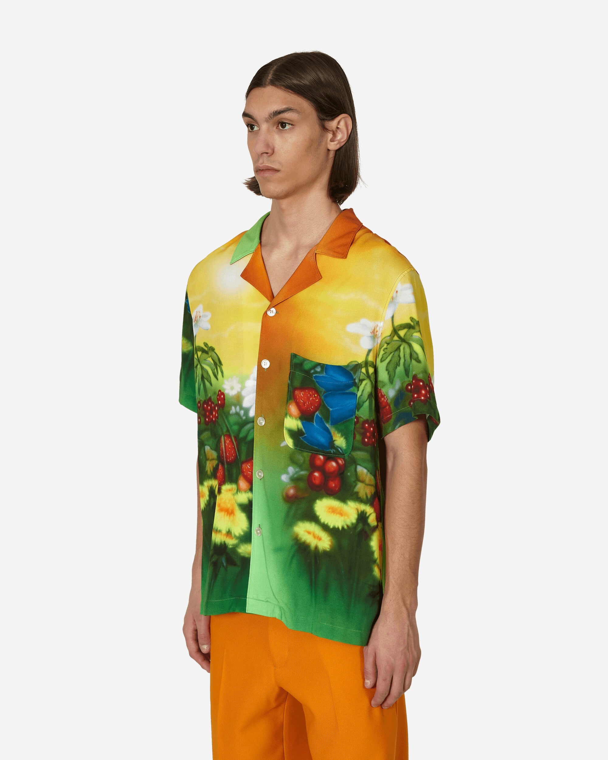 Airbrush Flowers Shirt Multicolor - 2