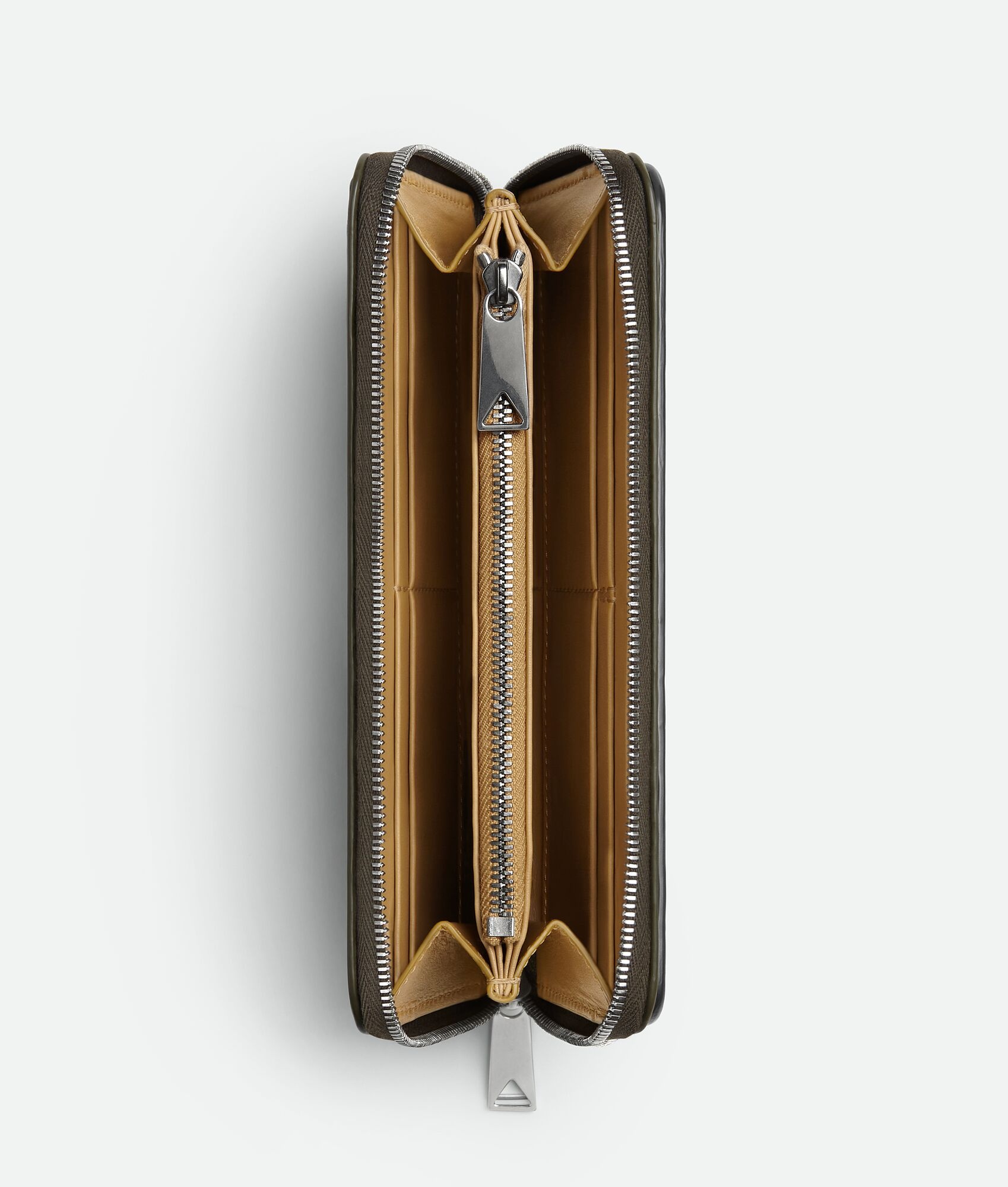 Intrecciato Zip Around Wallet - 2