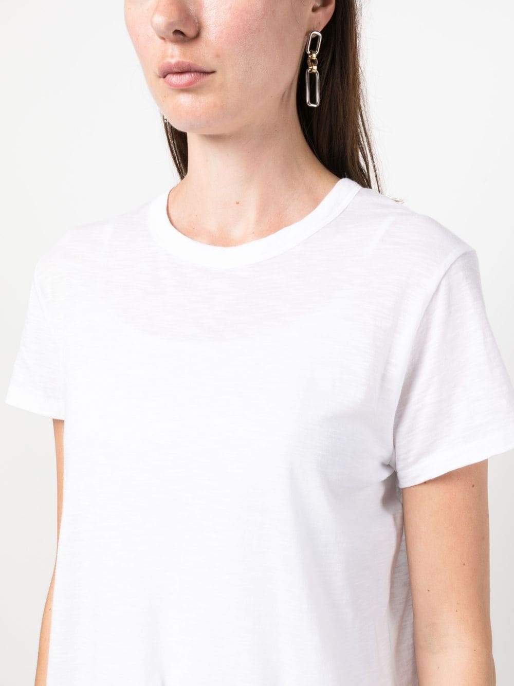 short-sleeve pima cotton T-shirt - 8
