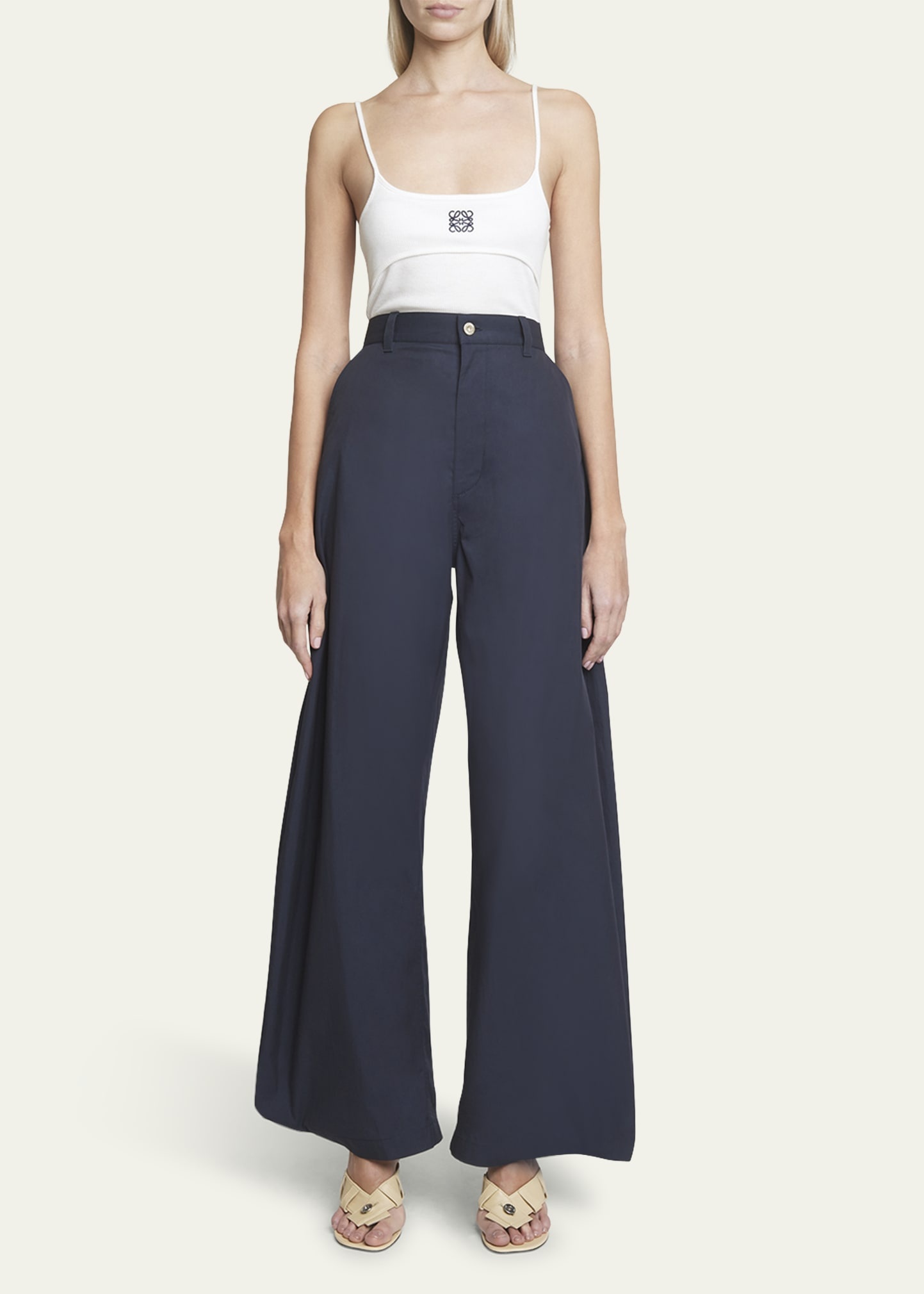 High Waist Balloon Trousers - 2