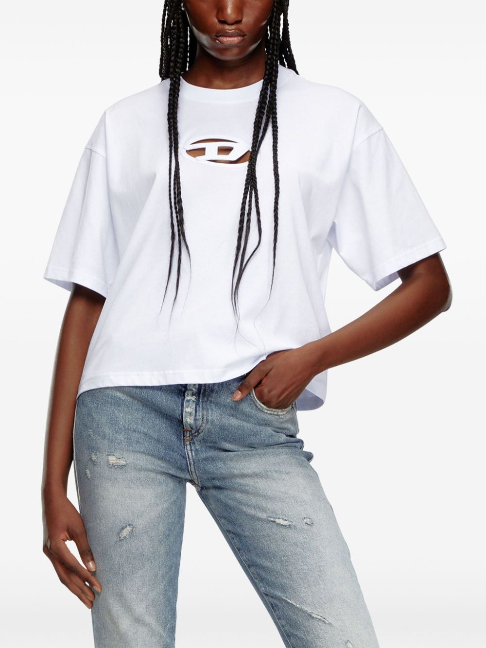 T-Buxt-Crop-Od cotton T-shirt - 3