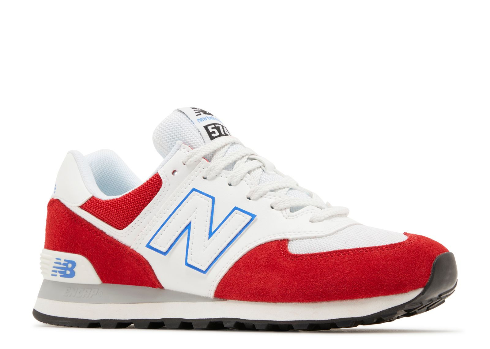 NEW BALANCE 574 'RED WHITE' - 2