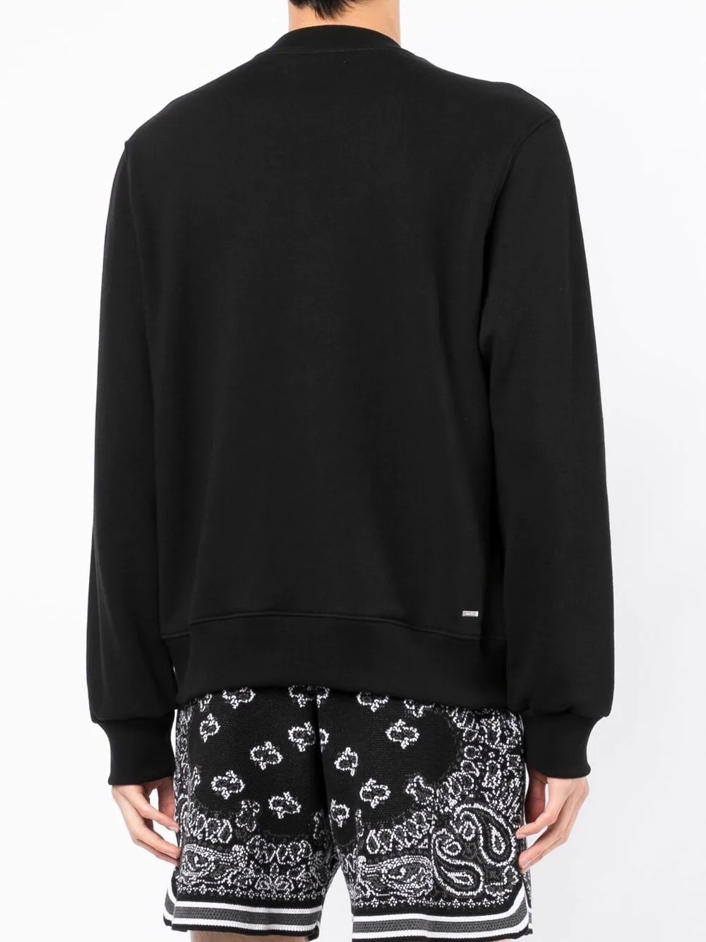 floral-logo crew sweatshirt - 4