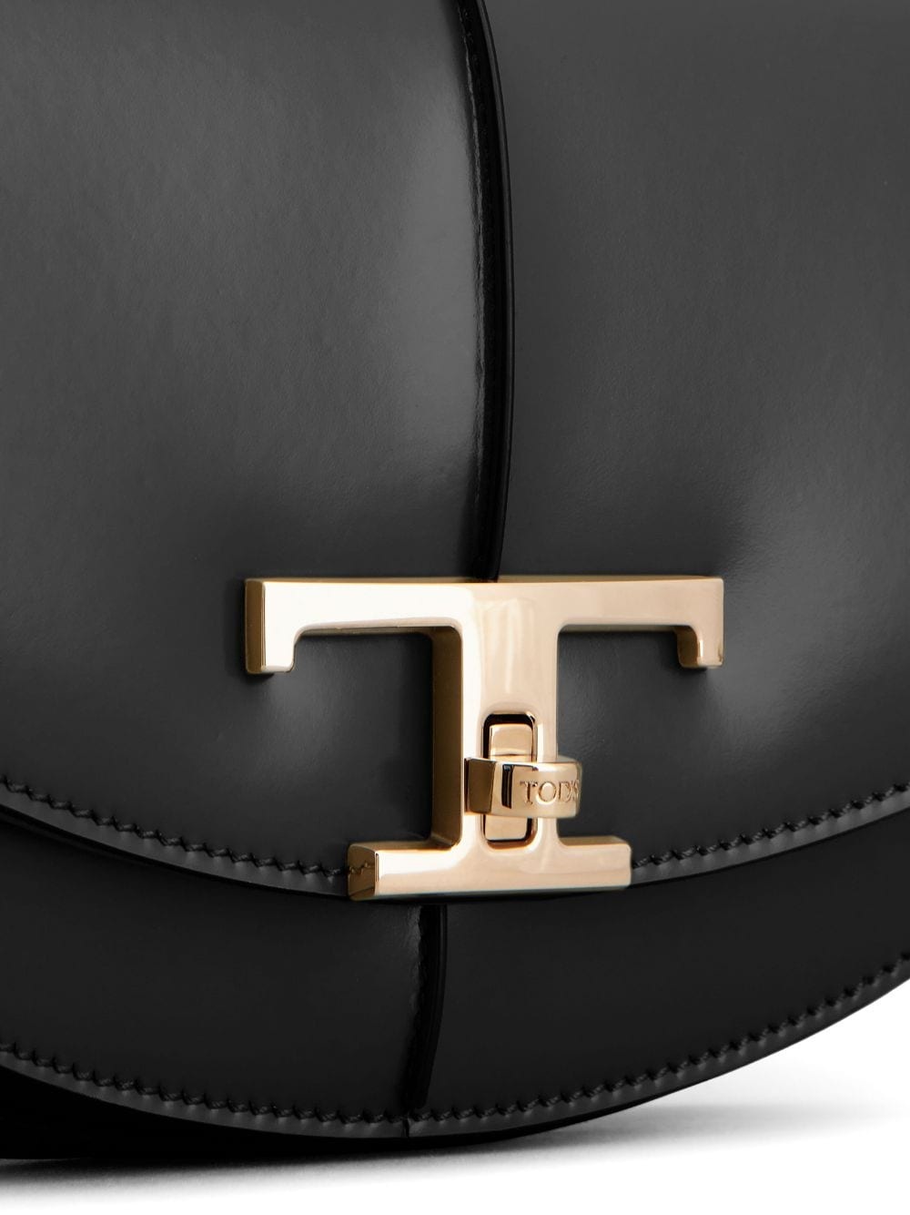 logo-plaque leather crossbody bag - 5