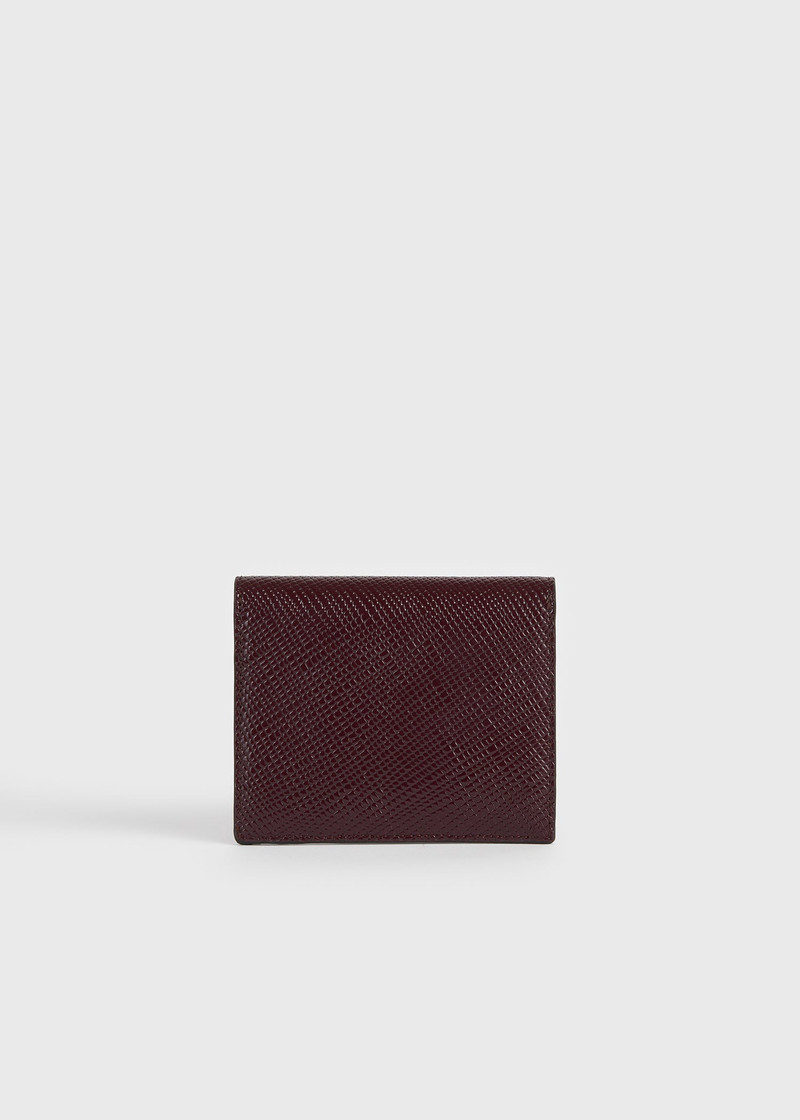T-lock palmellato-patent cardholder cherry 5