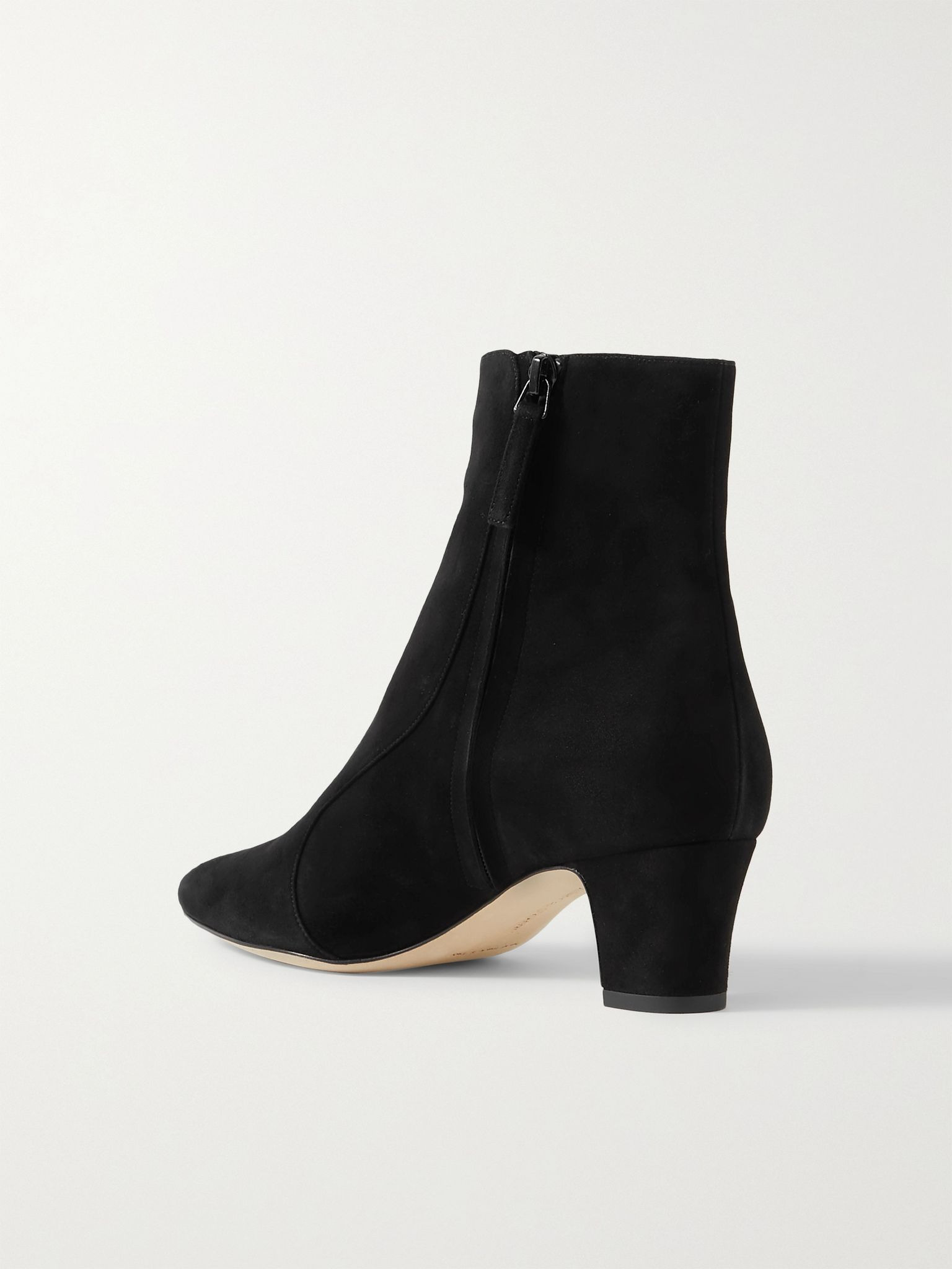 Myconia 50 suede ankle boots Black - 3
