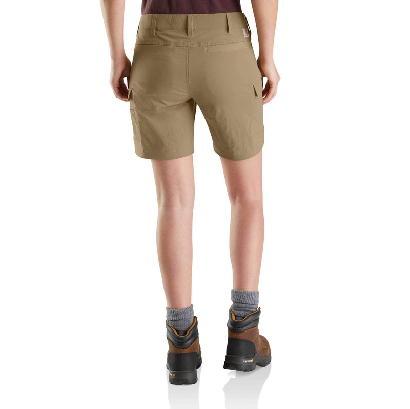 Women's Force Relaxed Fit Lightweight Ripstop Cargo Work Short 3