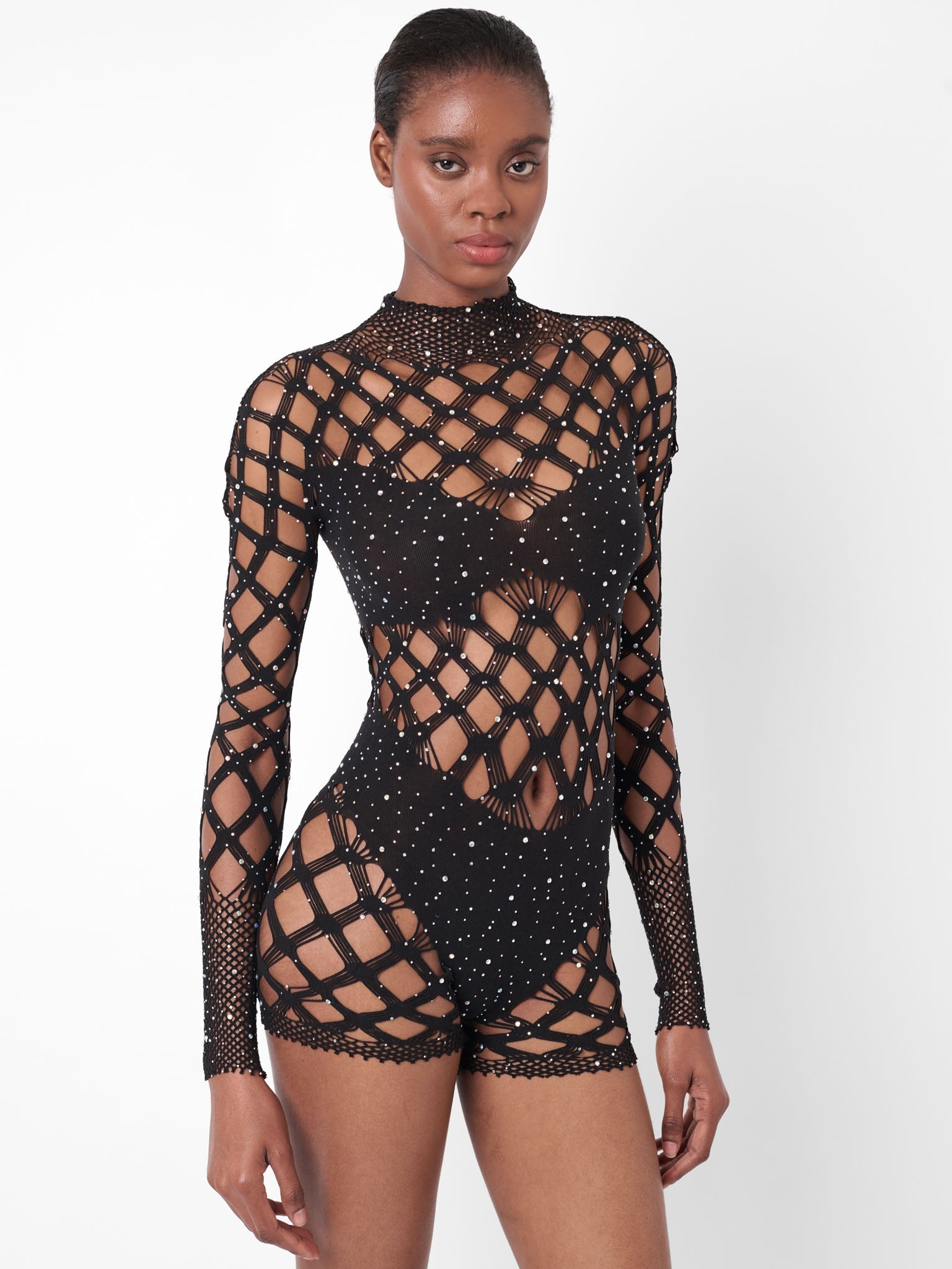 DOLLAR PLAYSUIT BLACK 3