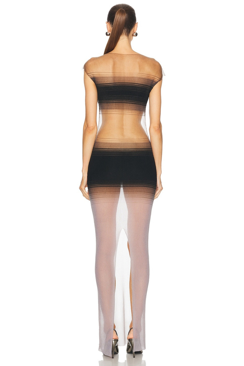 Censor Knit Bodycon Dress 3