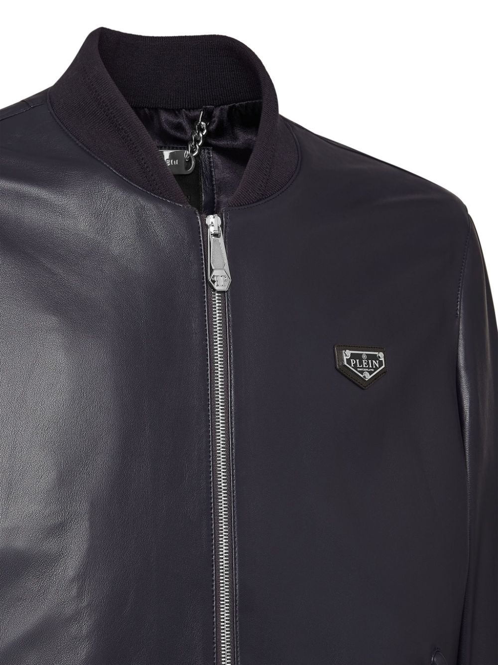 leather bomber jacket - 2