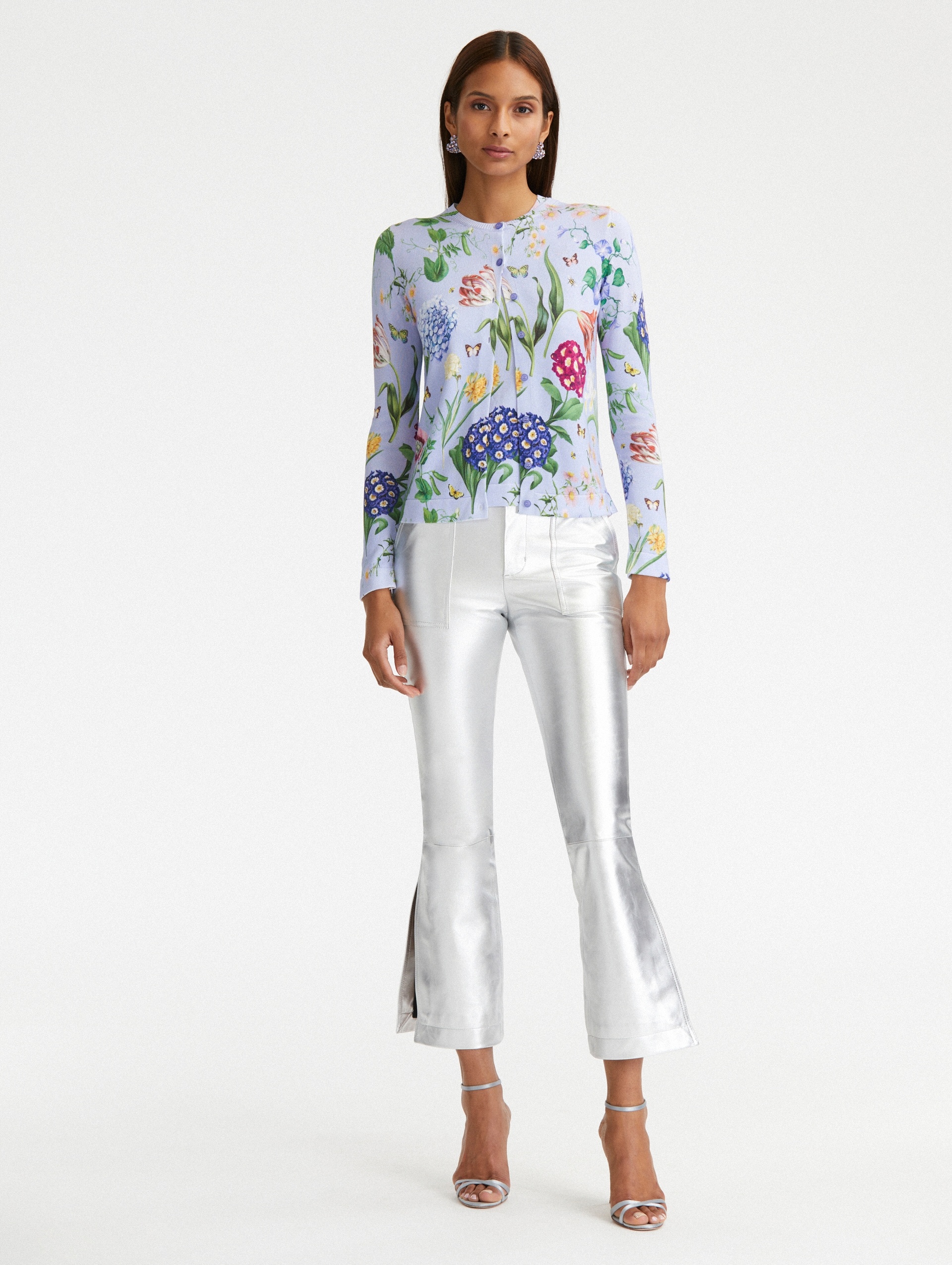 MULTI FLORAL PRINTED CARDIGAN - 3