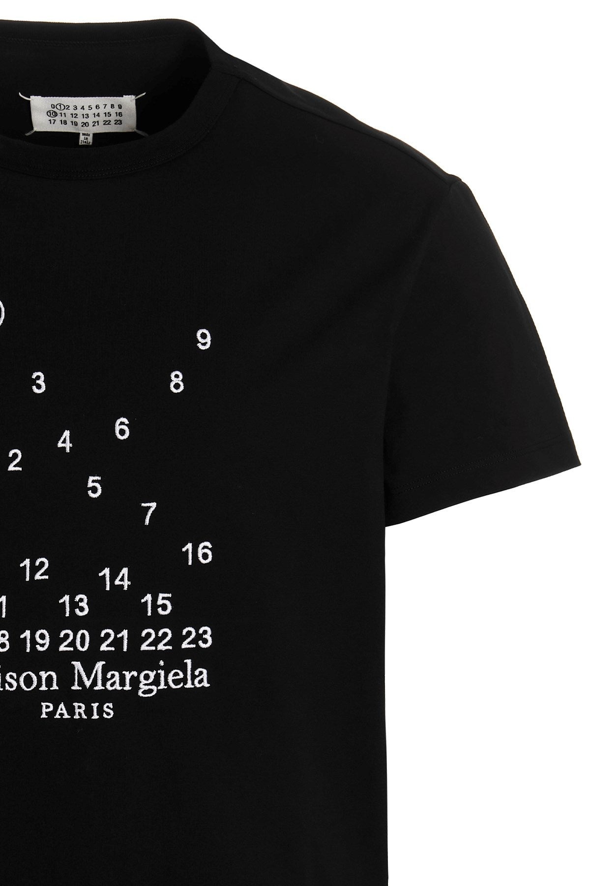 Maison Margiela Men Logo Embroidery T-Shirt - 4