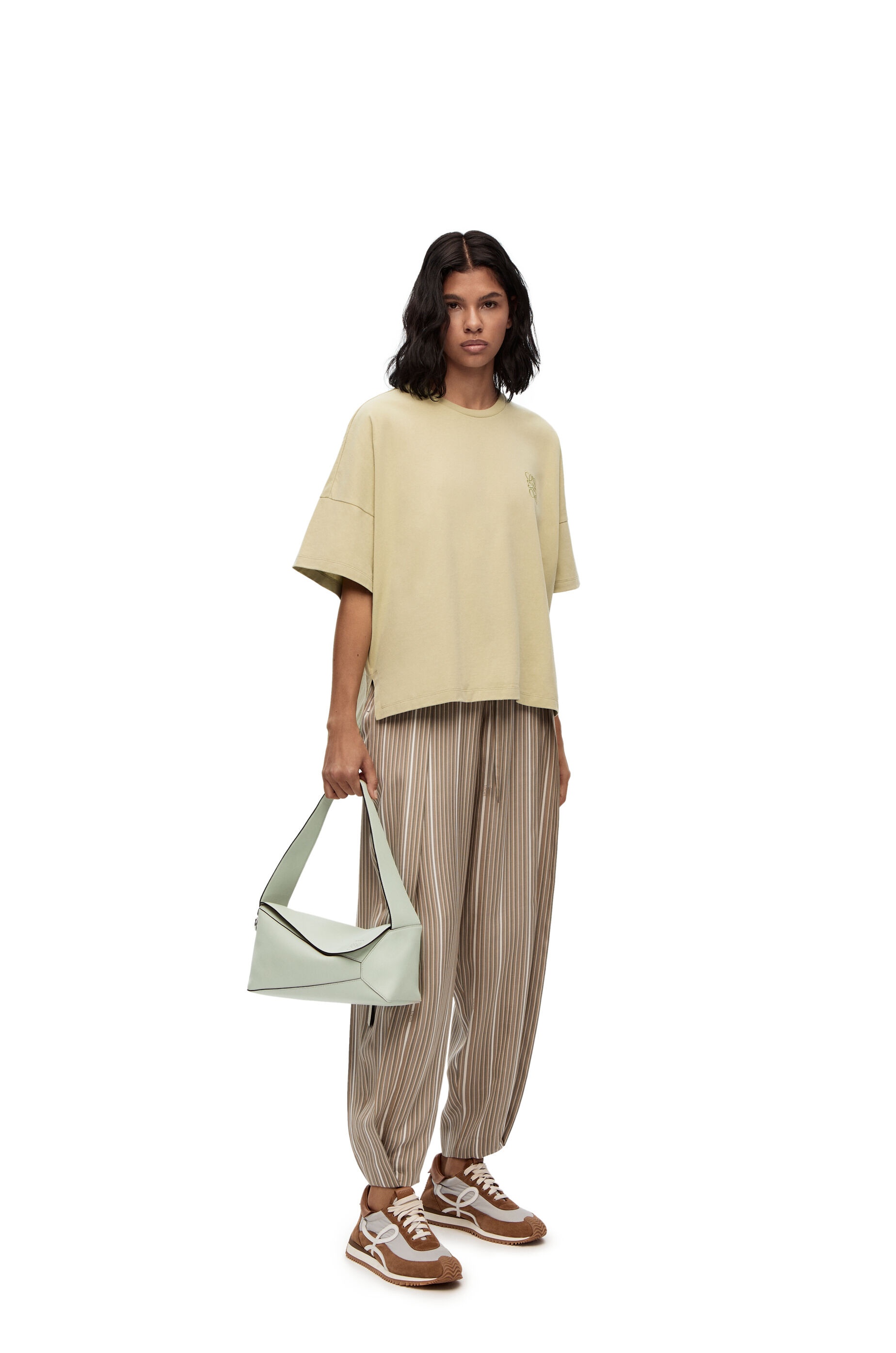 Puzzle Hobo bag in nappa calfskin - 2