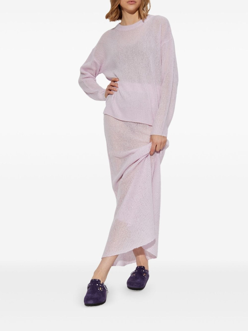 LISA YANG crew-neck sweater outlook