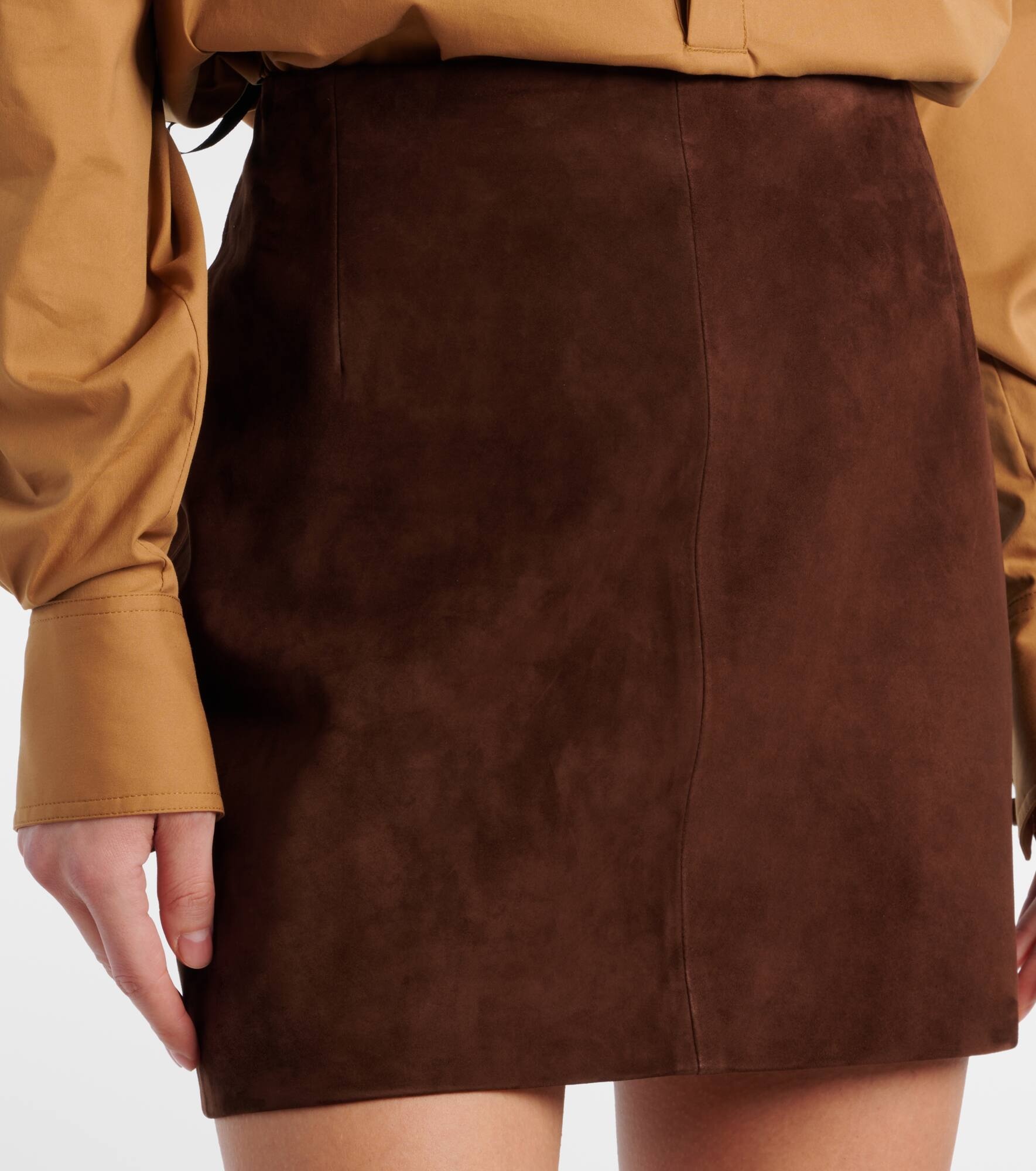 Remi suede miniskirt - 4