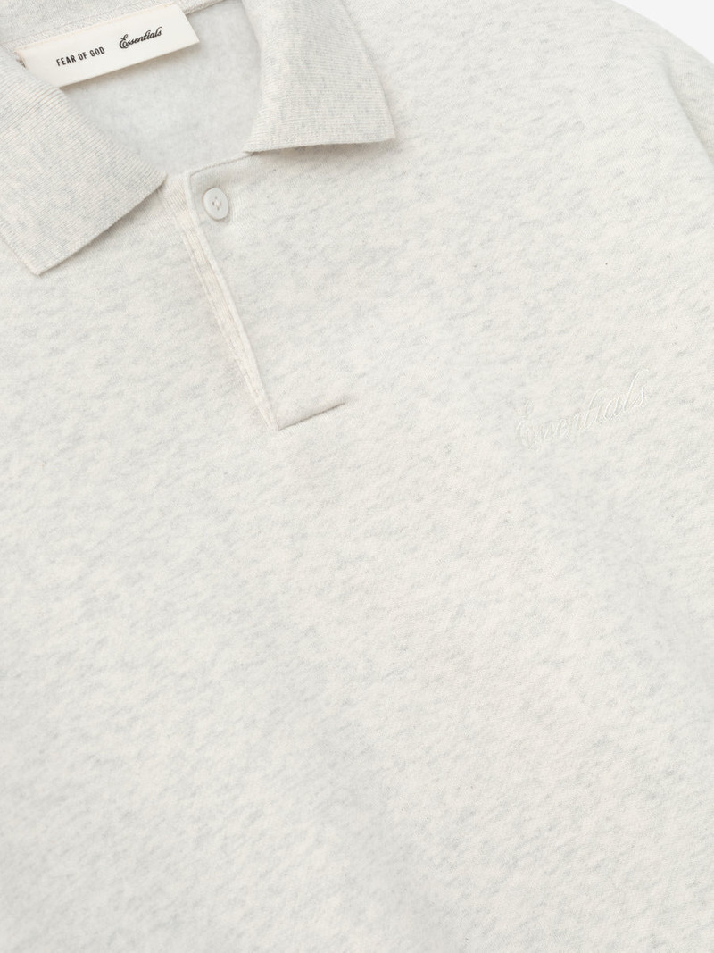 ESSENTIALS Signature 90s Polo Sweatshirt outlook