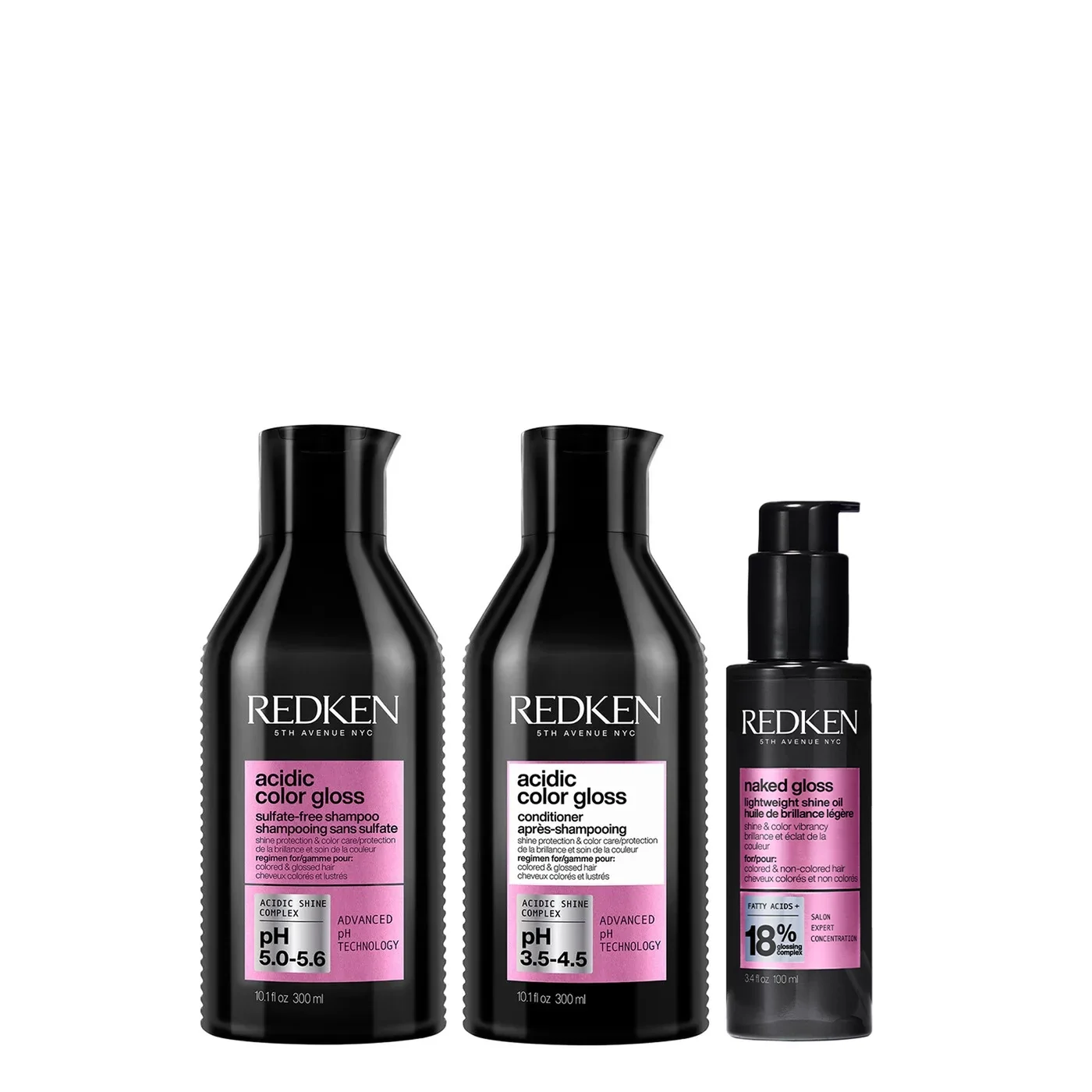 Acidic Color Gloss Shine Trio - 1